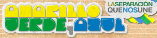 AMARILLO VERDE Y AZUL